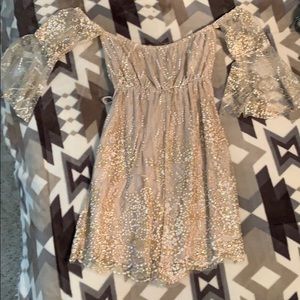 Sparkly romper
